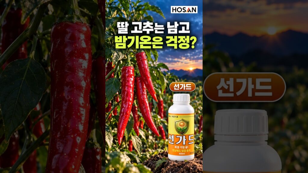 수확이 남았는데, 밤 기온이 걱정된다면 | 선가드